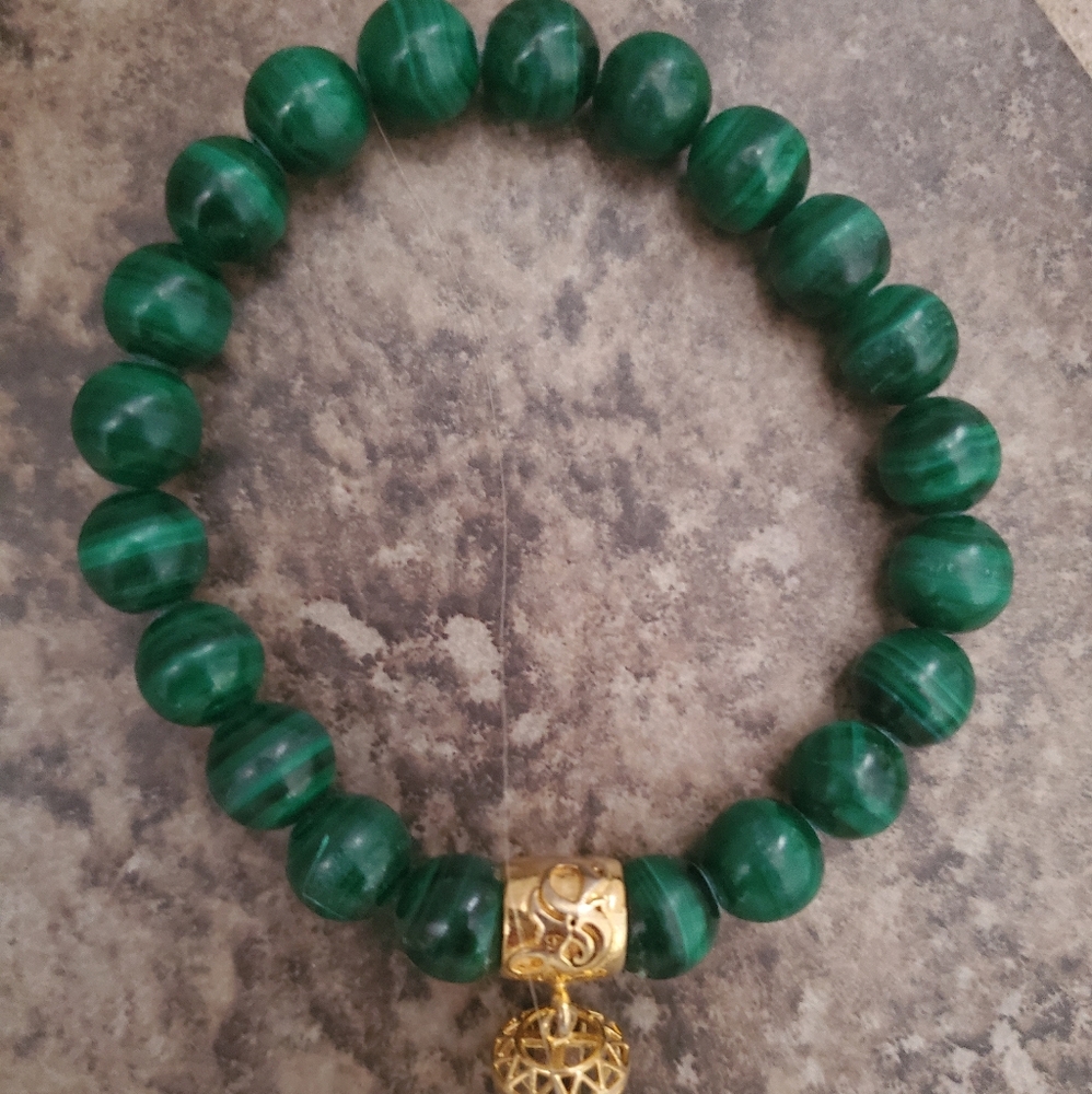 Malachite bracelet